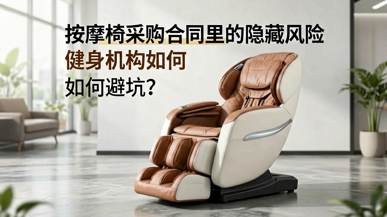 按摩椅采购合同里的隐藏风险,健身机构如何避坑